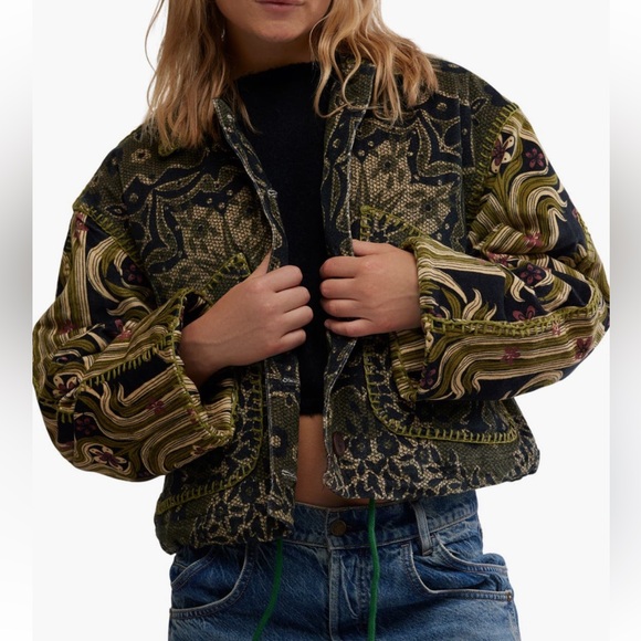 Free People NWT Giving Joy Jacket small - Picture 5 of 17